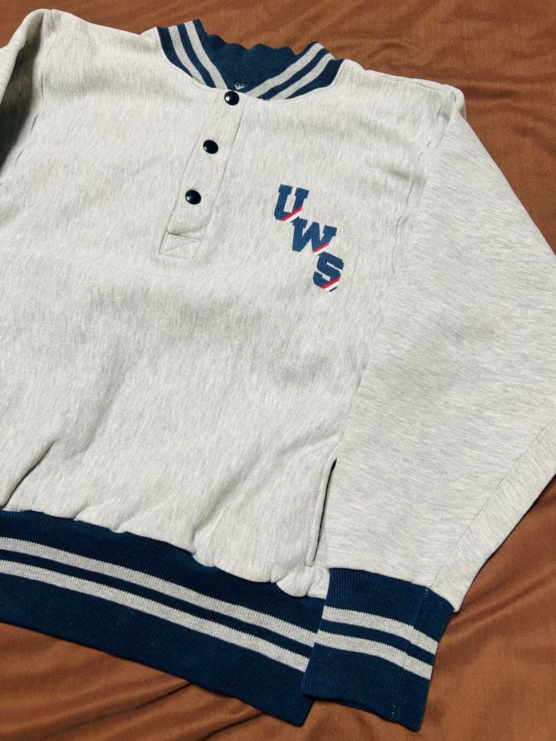 珍ピオン 90s USA製 チャンピオン リバースウィーブ スナップ ポケット