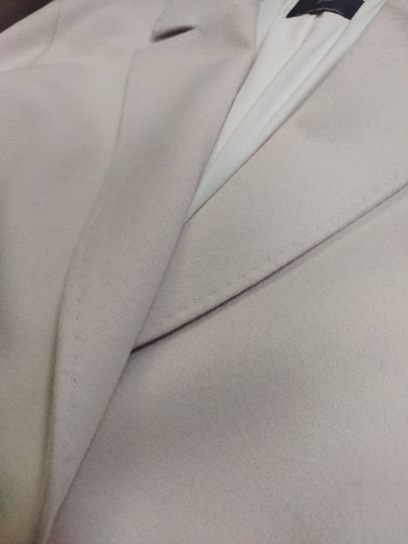 美品♪23区 滝沢眞規子さん ウールカシミヤビーバー チェスターコート 40