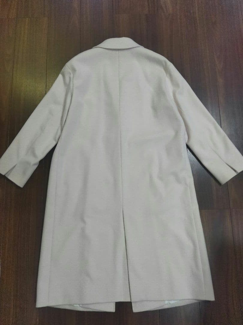 美品♪23区 滝沢眞規子さん ウールカシミヤビーバー チェスターコート 40