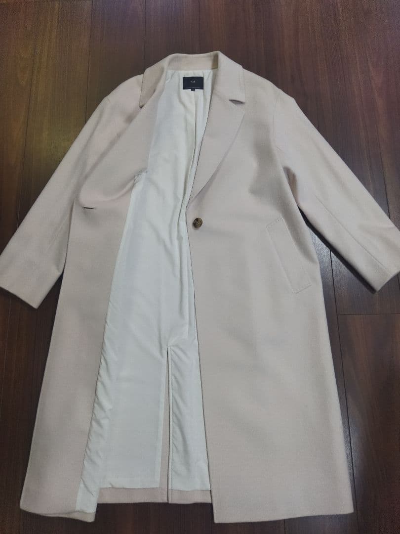 美品♪23区 滝沢眞規子さん ウールカシミヤビーバー チェスターコート 40