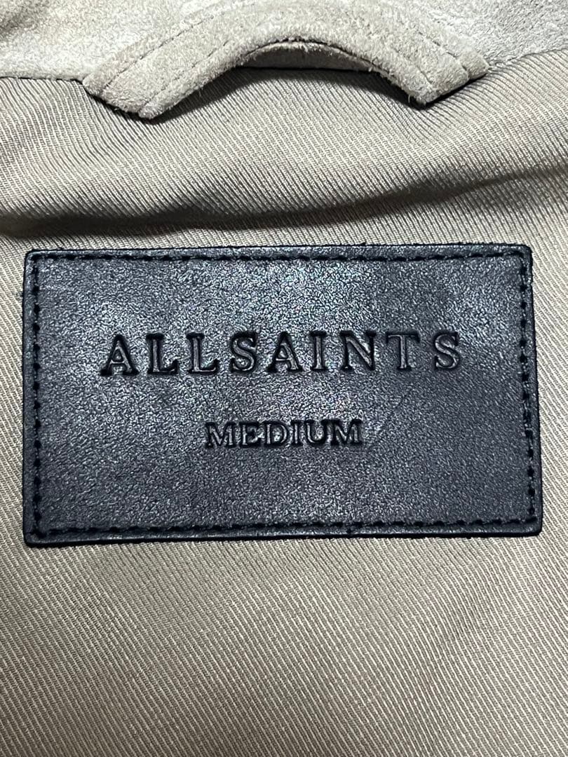 ジャケット・アウター ALLSAINTS Cora Suede Bomber Jacket M