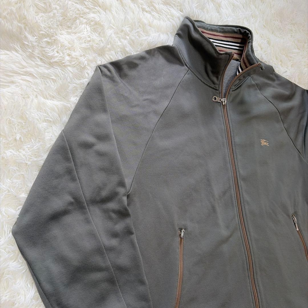 極美品　BURBERRY BLACKLABEL トラックジャケット　オリーブ　3