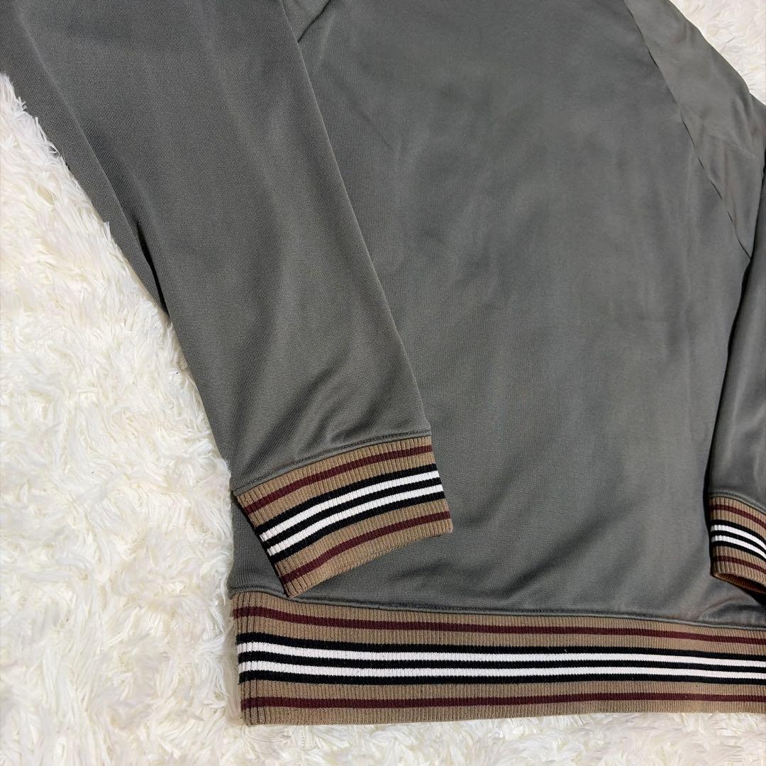 極美品　BURBERRY BLACKLABEL トラックジャケット　オリーブ　3