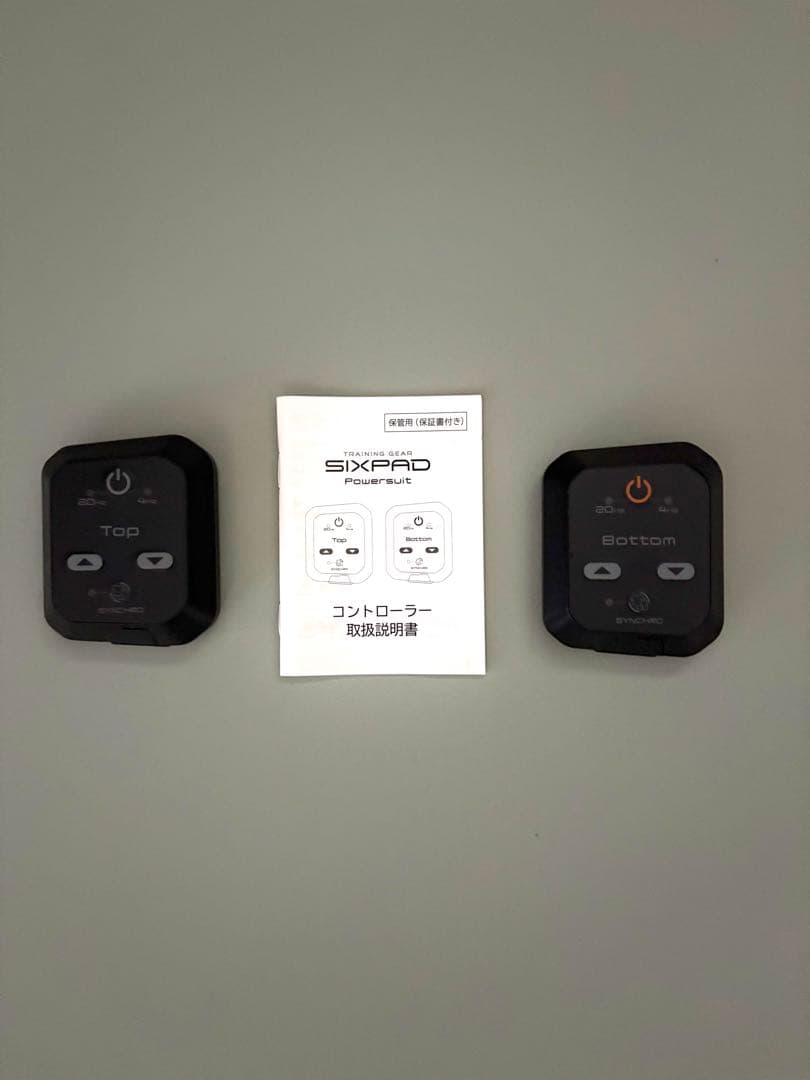 SIXPAD EMSトレーニングウェア M ブラック