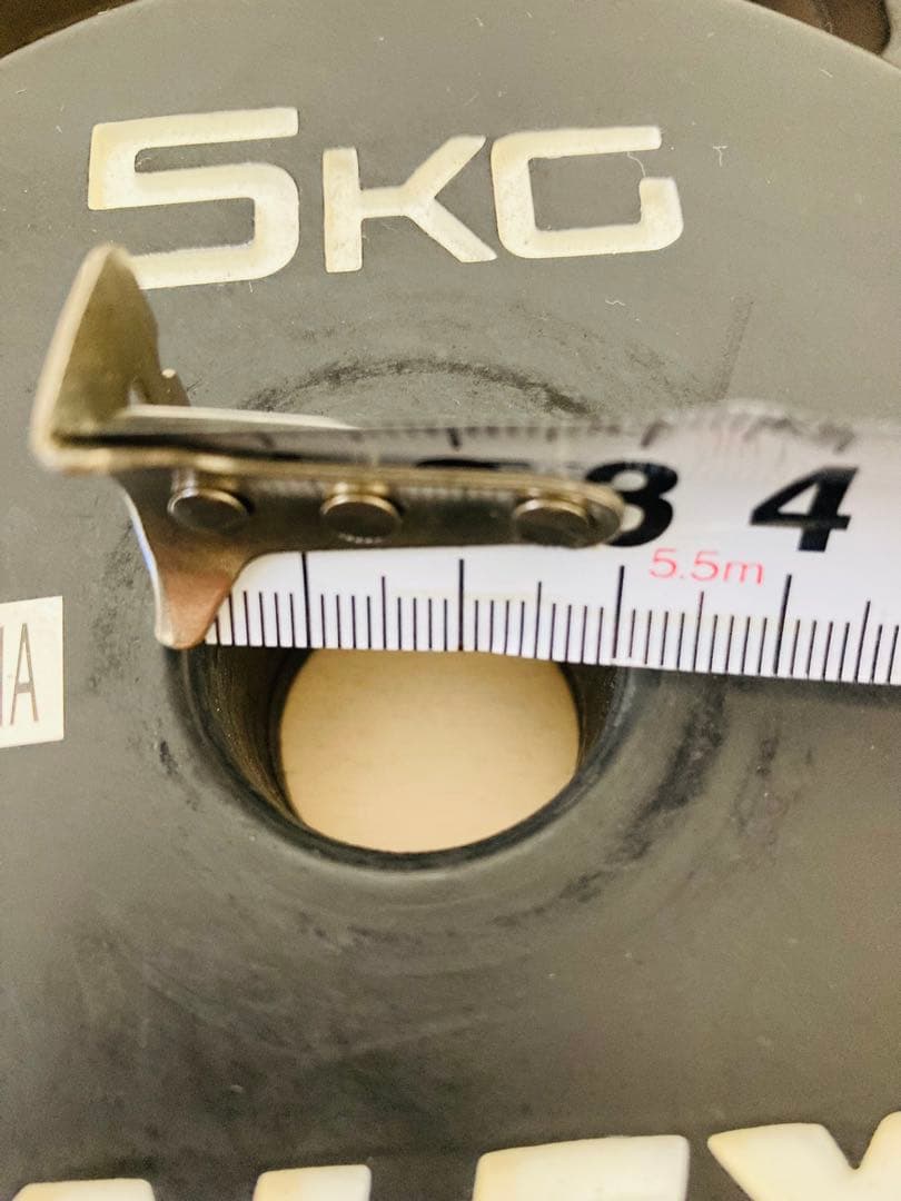 アレックス　ALEX 5kg×4枚　ウエイト　ダンベルプレート　バーベル