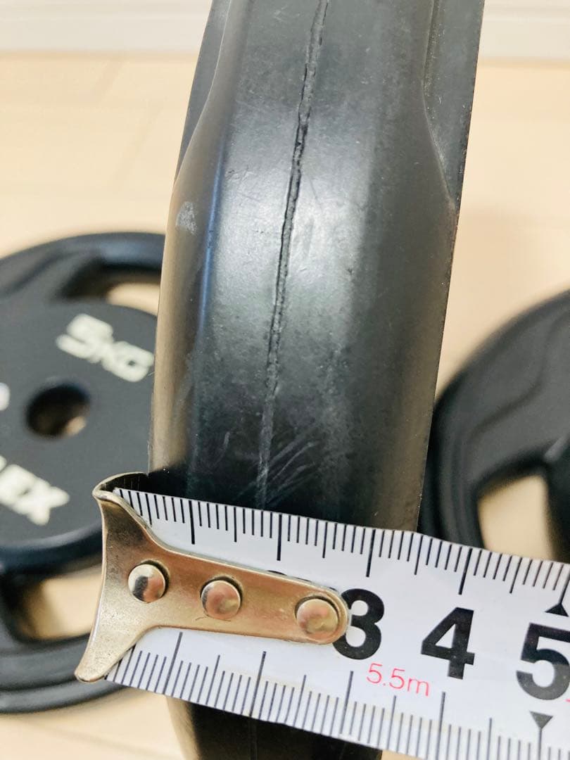 アレックス　ALEX 5kg×4枚　ウエイト　ダンベルプレート　バーベル