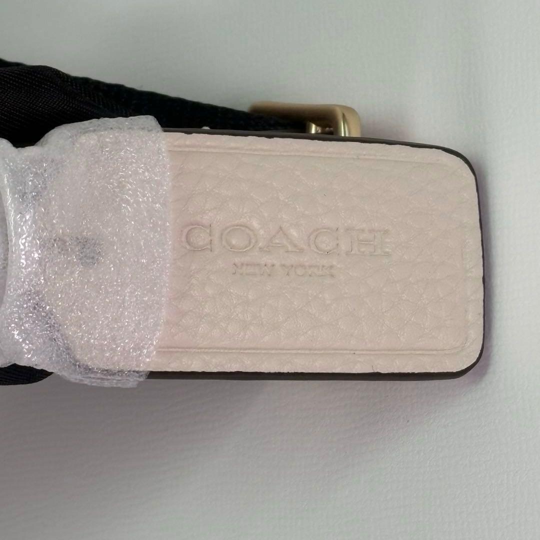 【COACH】 タグ有り レザー ミニ コート バックパック リュック チョーク