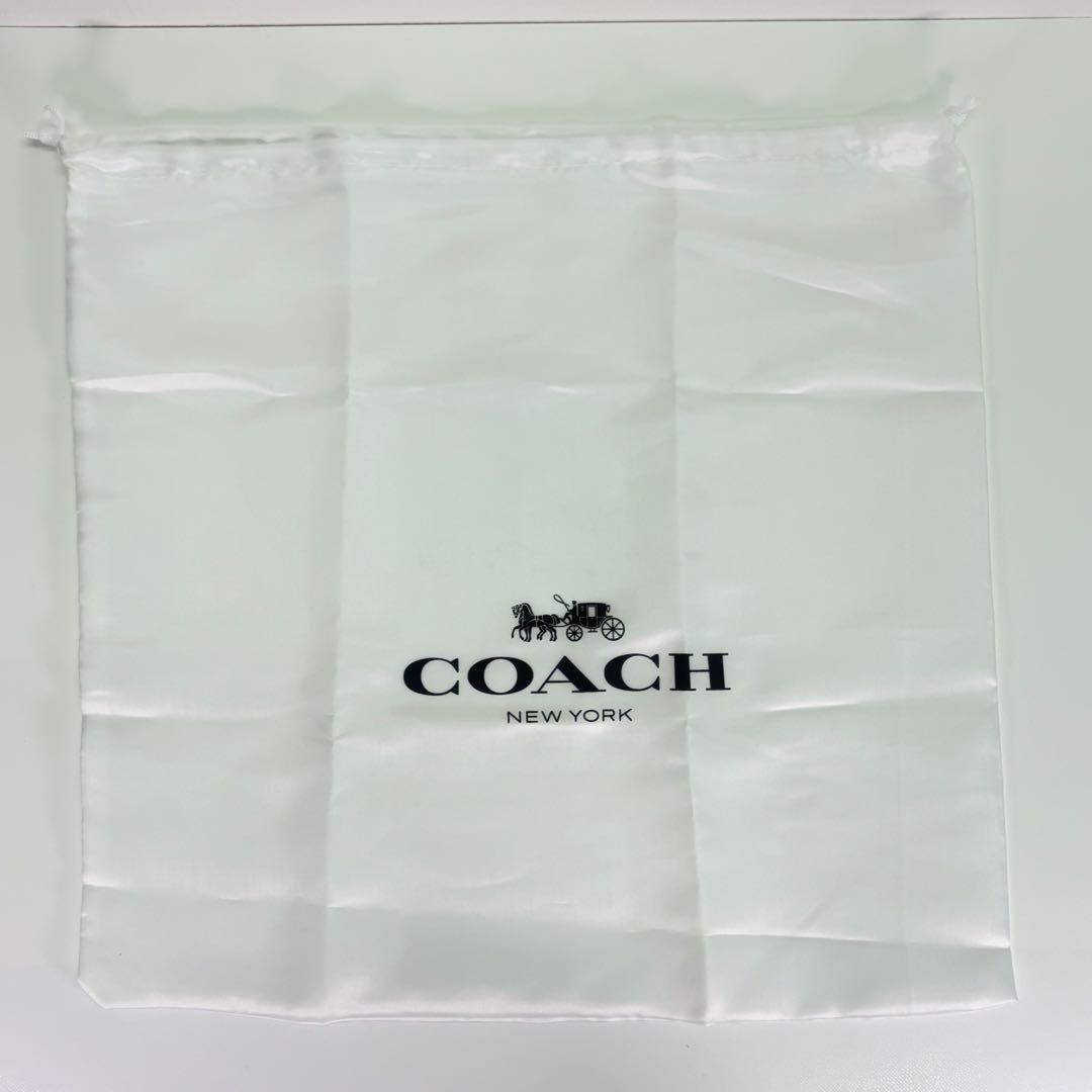 【COACH】 タグ有り レザー ミニ コート バックパック リュック チョーク