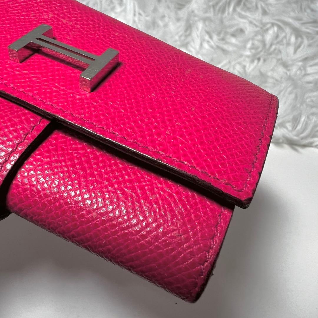 エルメス ✨べアン✨キーケース ４連 ピンク系