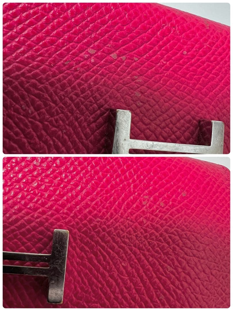 エルメス ✨べアン✨キーケース ４連 ピンク系