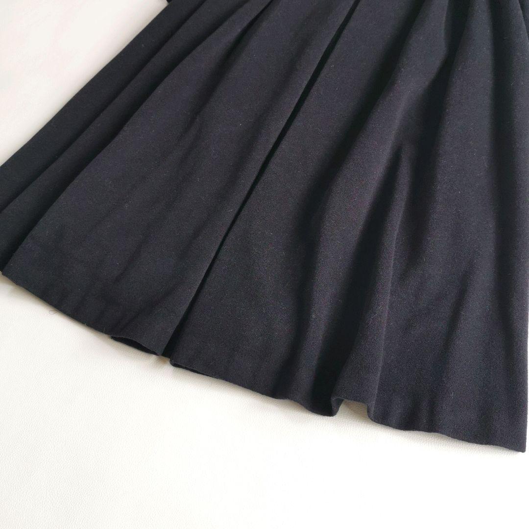 定価5万【美品✨】マイストラーダ バックボリュームコート ロング 濃紺 S