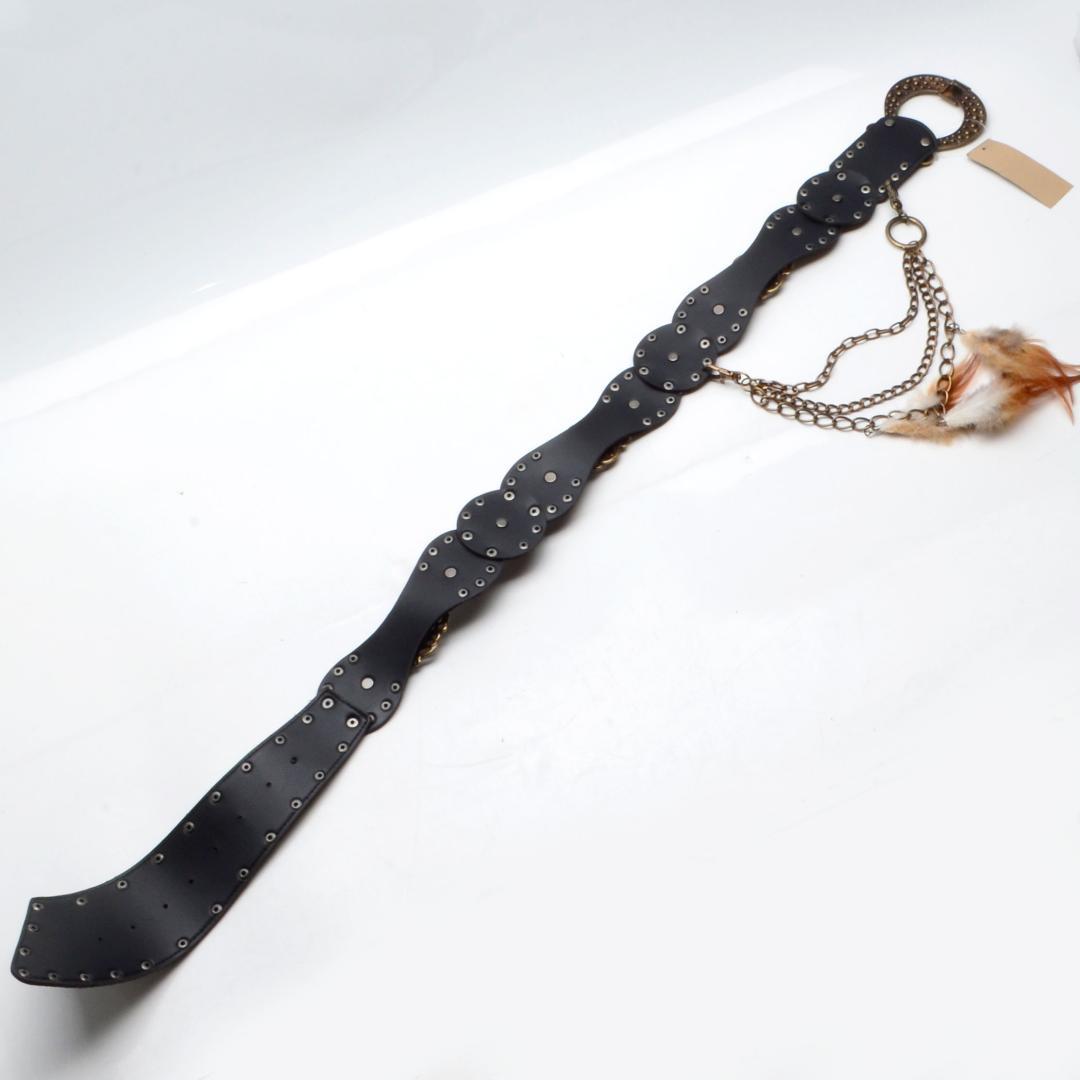 h*i様 未使用★d.i.a.　ダイヤ　ダイア　Y2k　太ベルト　キラキラ　チェ