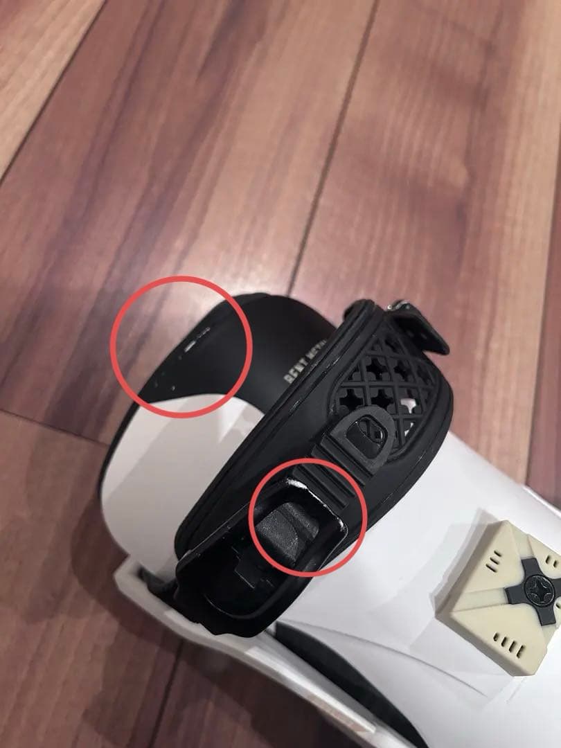 スノーボード ベントメタル ビンディング STYLIST 22.0~25.0㎝