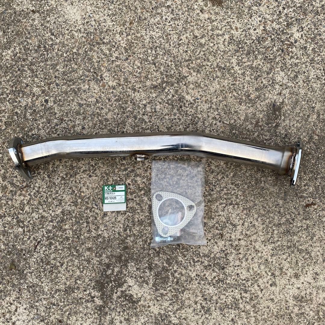 fitrs ge8 ゼロファイターストレート触媒ガスケット付 新品未使用