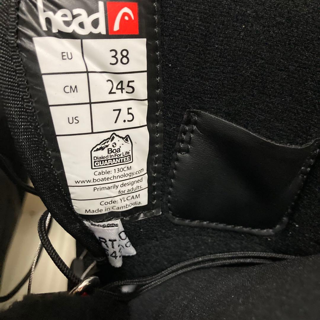 美品　head ヘッド　galore スノーボードブーツ 　BOA 24.5cm