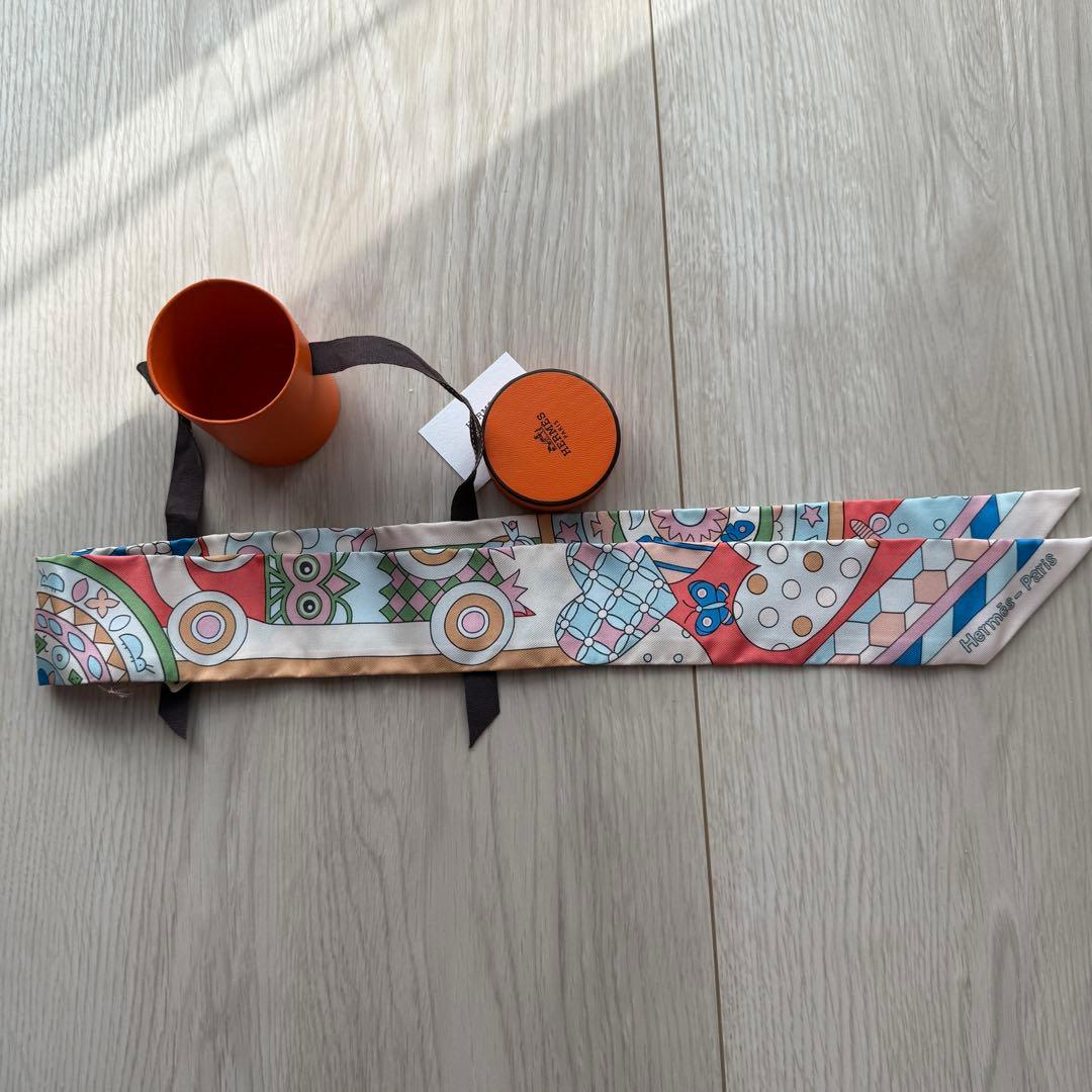 エルメス HERMES ツイリー森のささやき2本セット