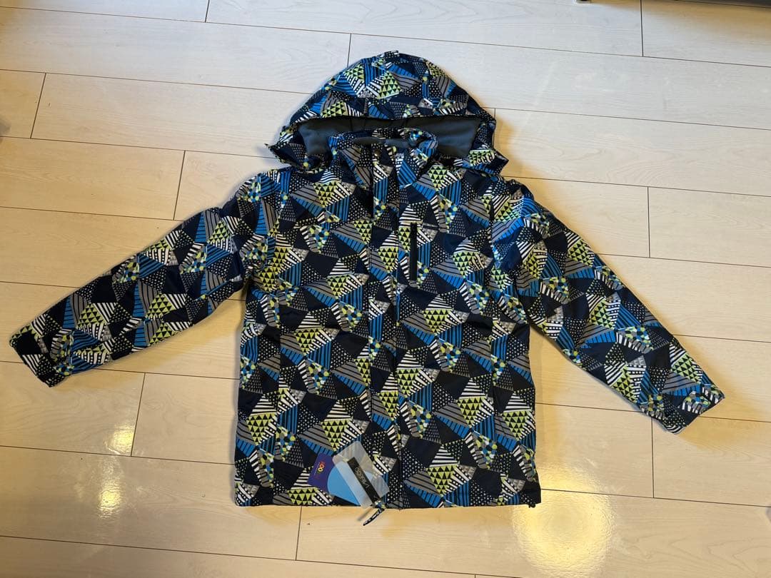 キッズ用 防寒スキーウェア ジャケット 裏起毛・防風防雪・フード付き