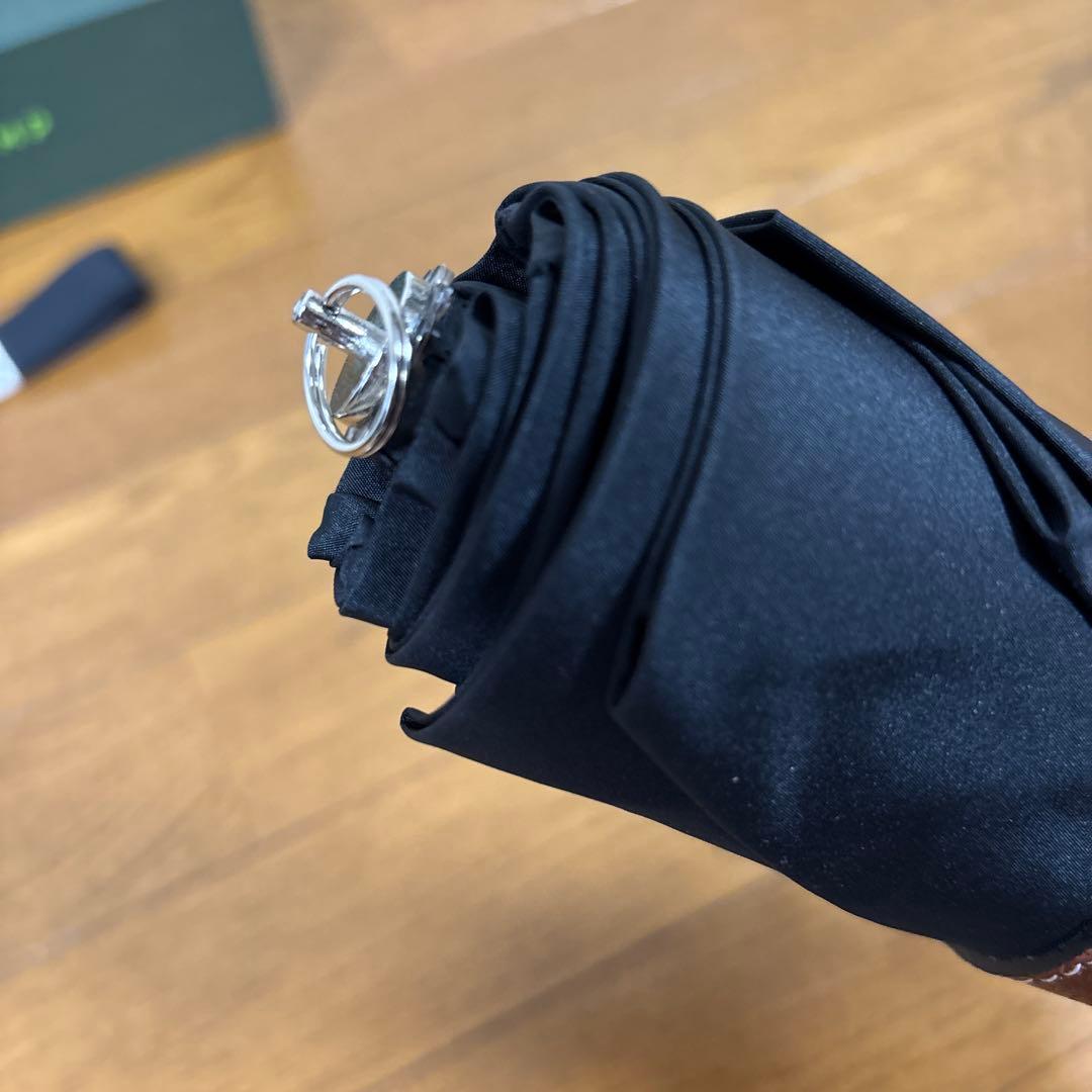 Longchamp x D'heygere 傘 折り畳み ブラック - メルカリ