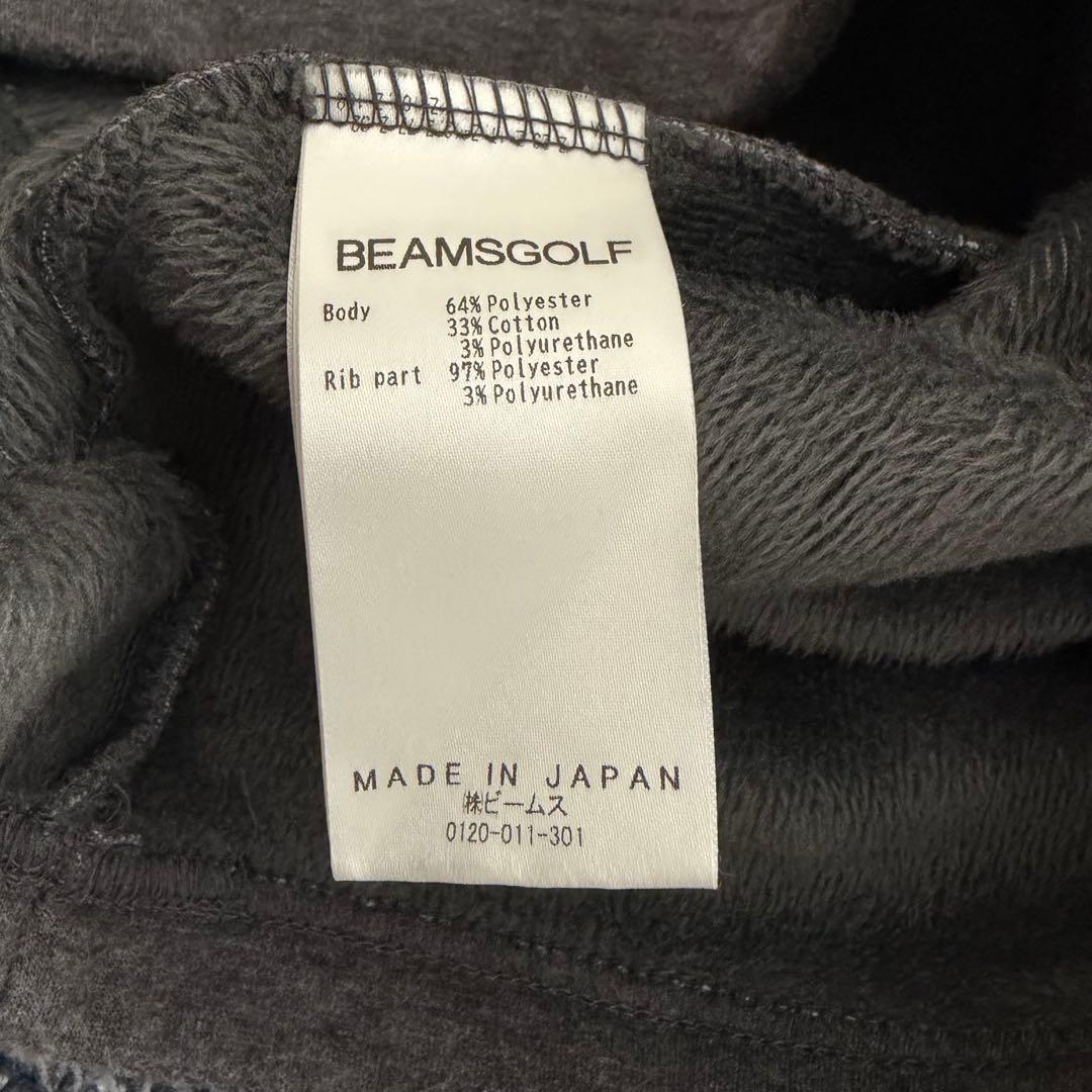 ビームスゴルフ　裏起毛　モックネック　ハイネック　トレーナー　ゴルフウェア　XL