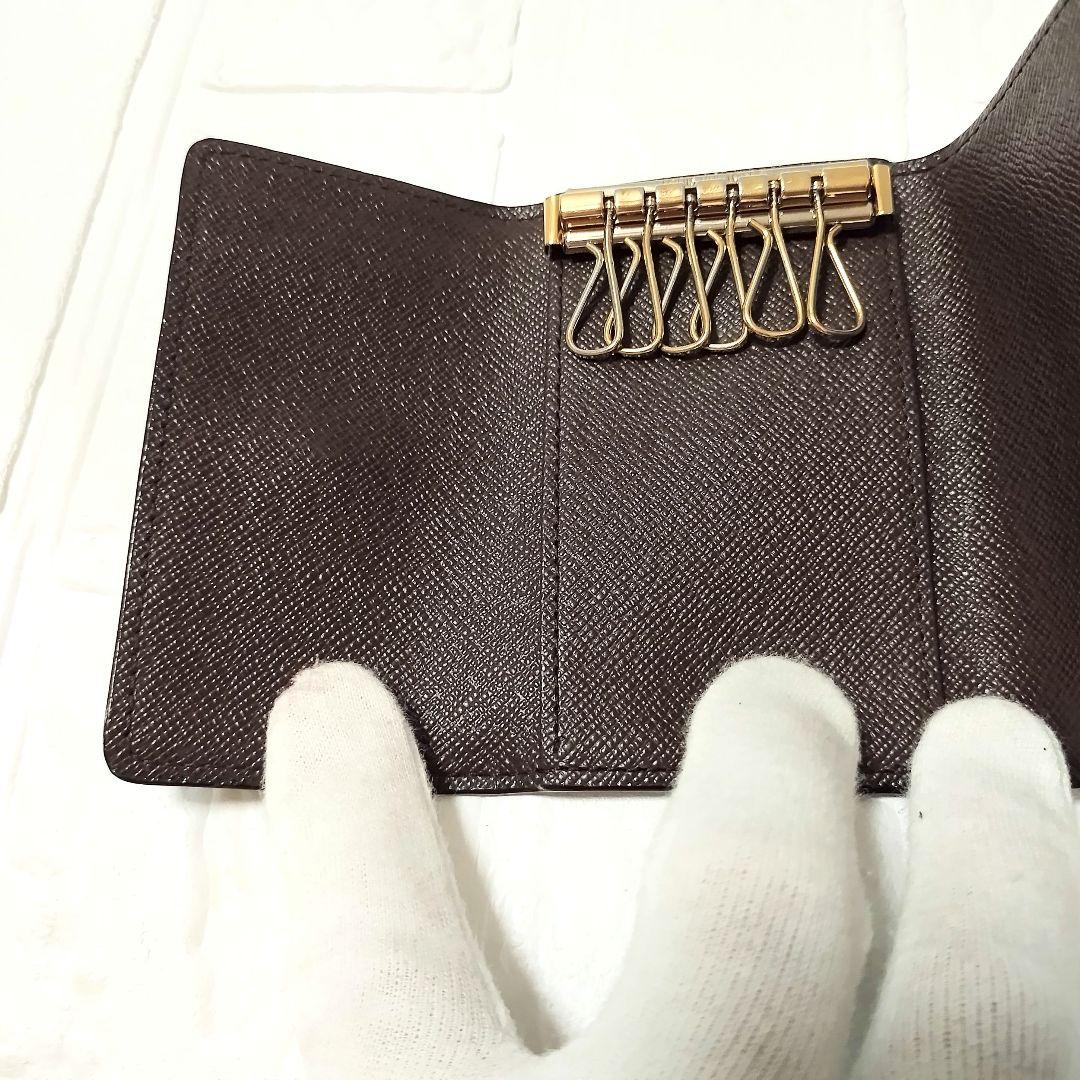 360 LOUIS VUITTON キーケース ミュルティクレ6 ダミエ 6連