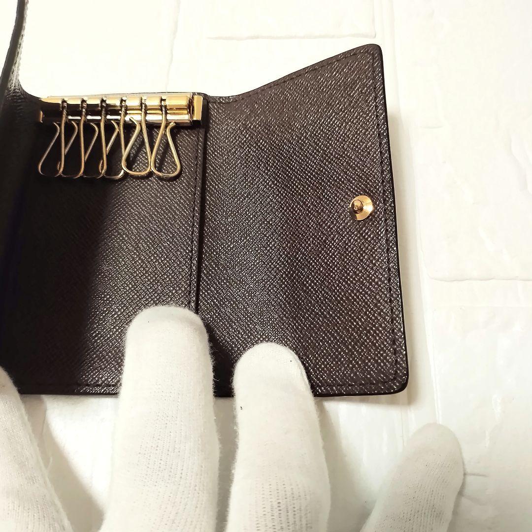 360 LOUIS VUITTON キーケース ミュルティクレ6 ダミエ 6連