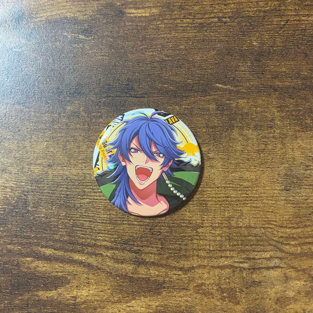 ヒプノシスマイク 有栖川帝統 缶バッジ - メルカリ