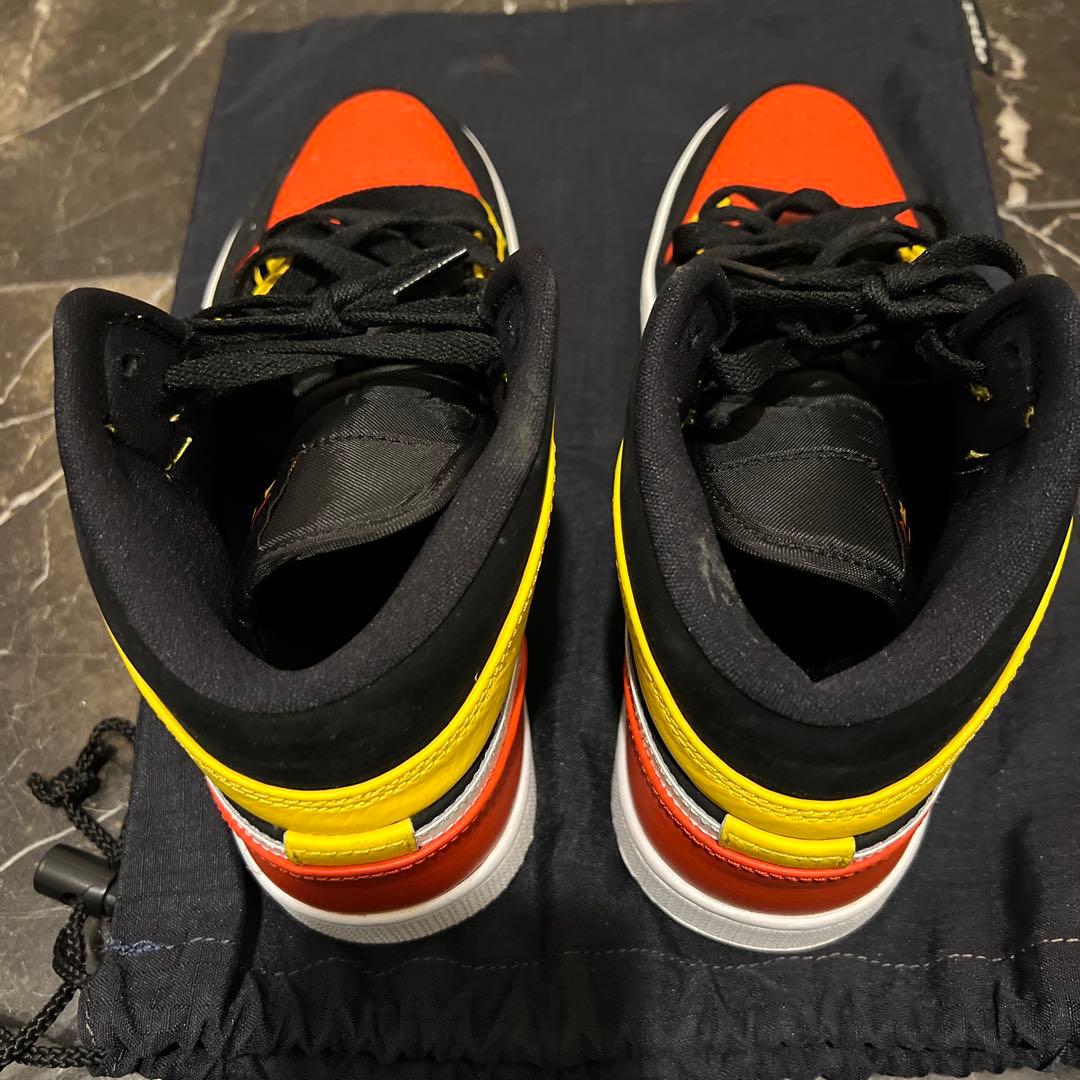 シューズ(男性用) Air Jordan 1 Mid SE \"Amarillo Orange