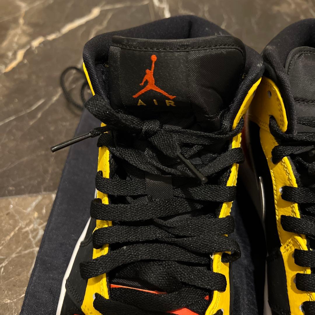 シューズ(男性用) Air Jordan 1 Mid SE \"Amarillo Orange