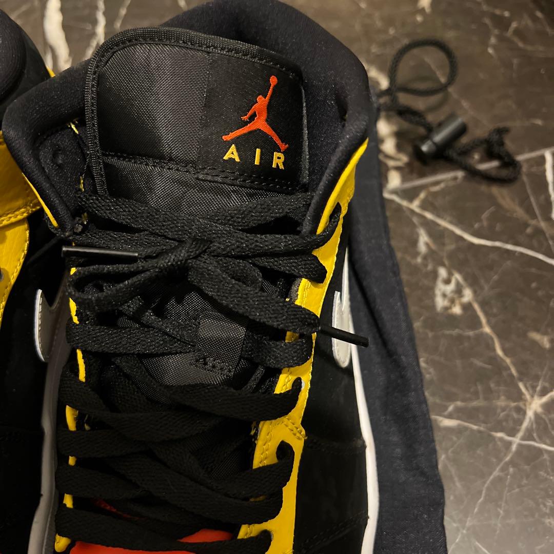 シューズ(男性用) Air Jordan 1 Mid SE \"Amarillo Orange