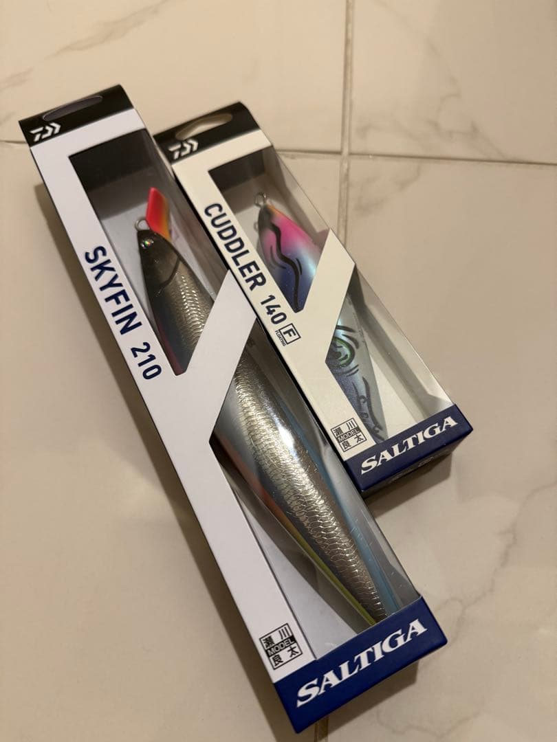 2個セット スカイフィン カドラー ソルティガ ダイワ daiwa 釣りフェス