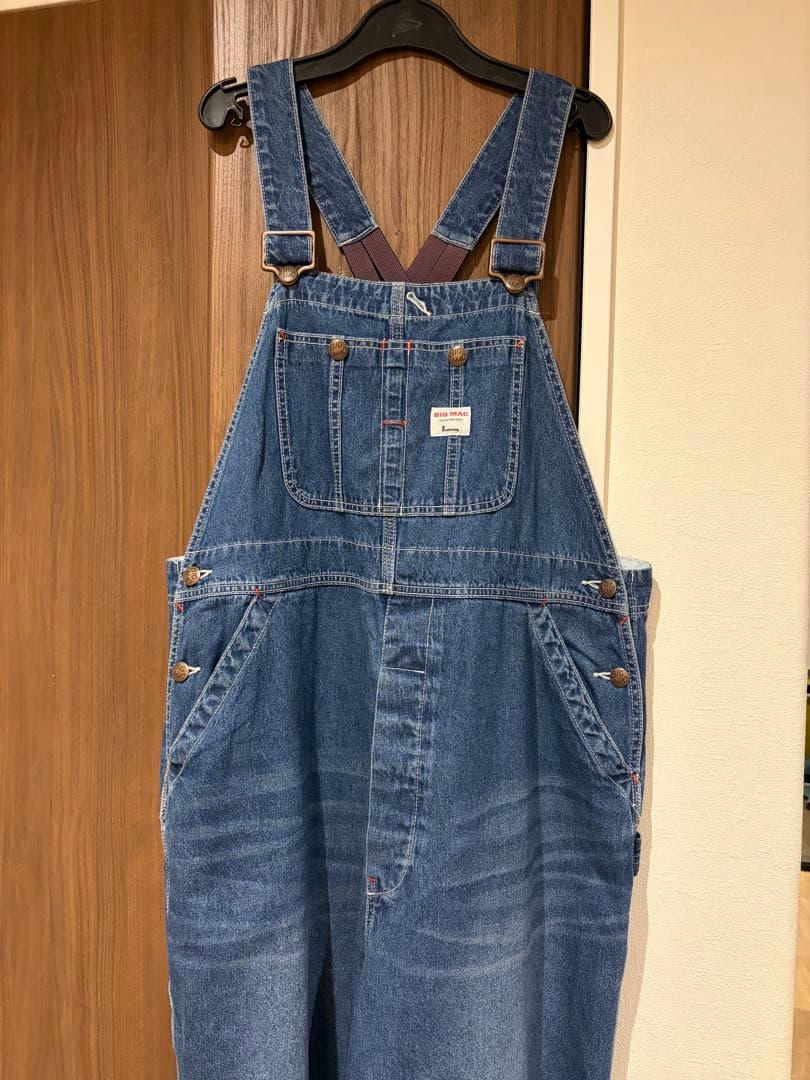 beams boy×BIGMAC 別注　デニムオーバーオール　25ss 完売品