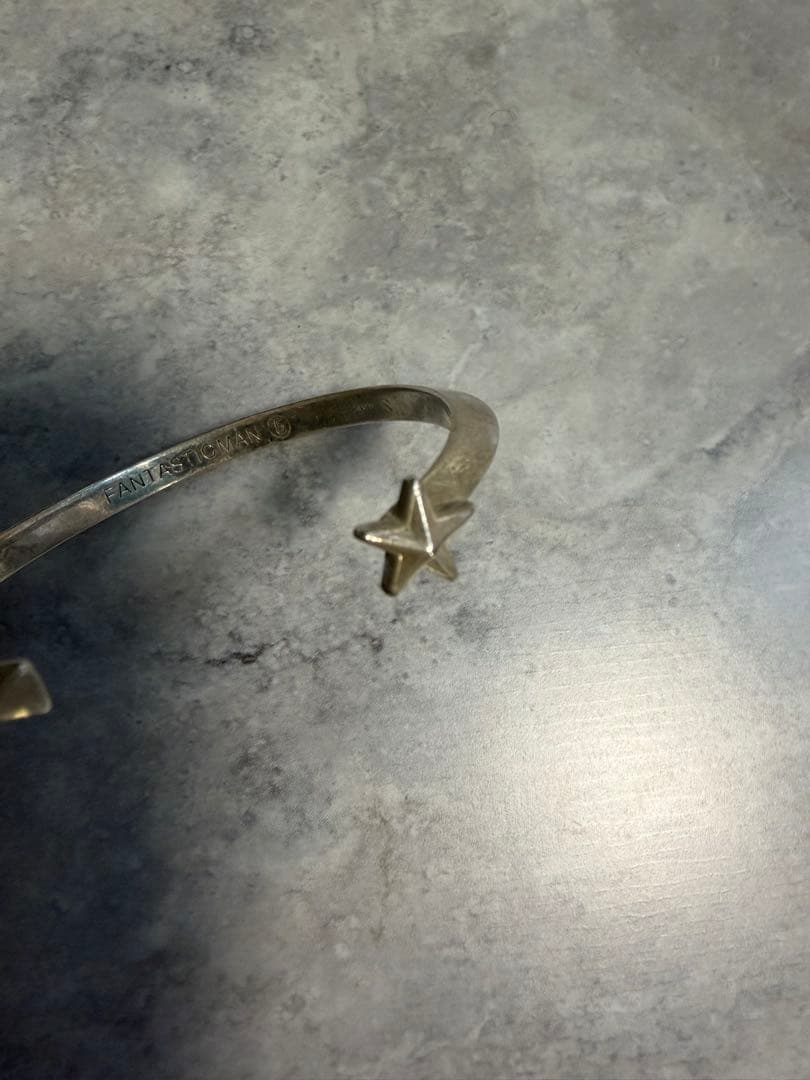 FANTASTIC MAN No.5 バングル シルバー925 スターモチーフ