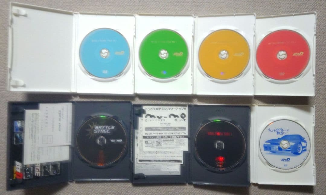 中古】頭文字D DVD 1&2 Stage・劇場版他セット セル版 イニシャルD