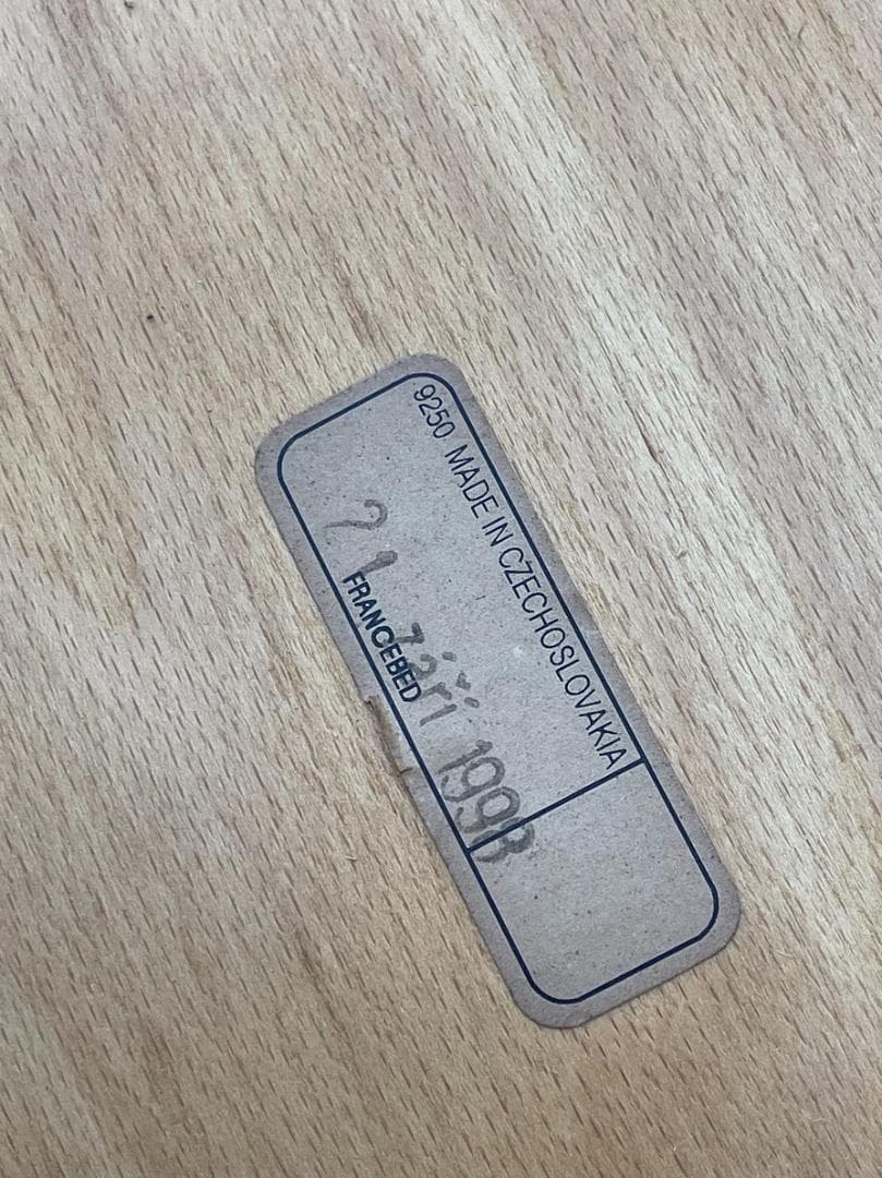 フランスベッド ベントウッドチェア 2脚 まとめて 曲木椅子 チェコスロバキア製