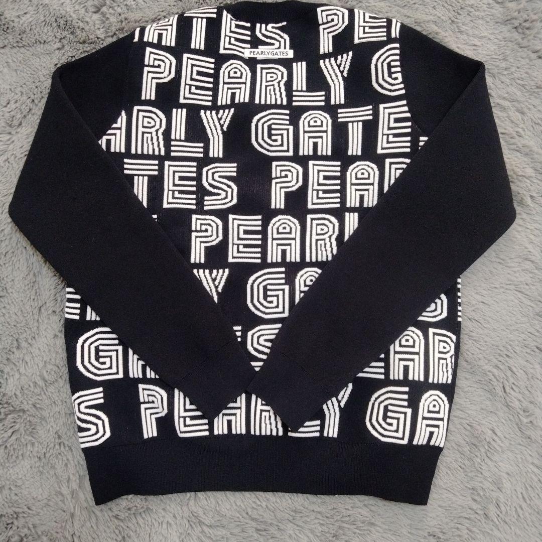 【美品♡】PEARLY GATES ロゴ*ニット♡総柄　M ゴルフ/スポーツ