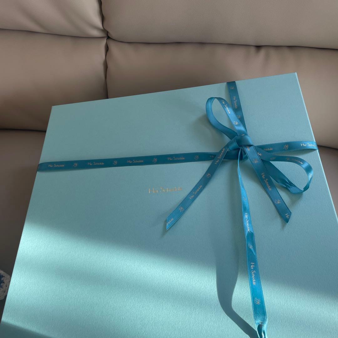 ライトブルー レザー バッグ