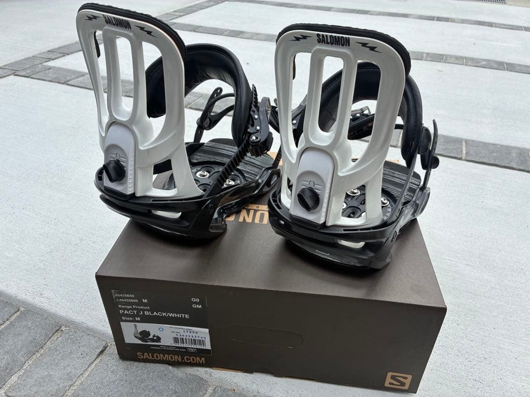 SALOMON PACT ブラック/ホワイト M