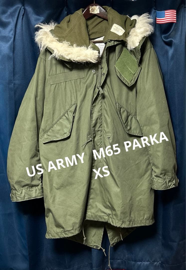80's M-65フィッシュテールXS 美品US ARMY実物