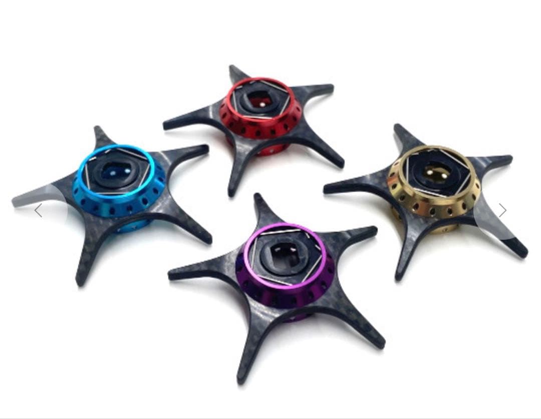 KTF IXAカーボンスタードラグ スティーズ 軽量オフセット パープル