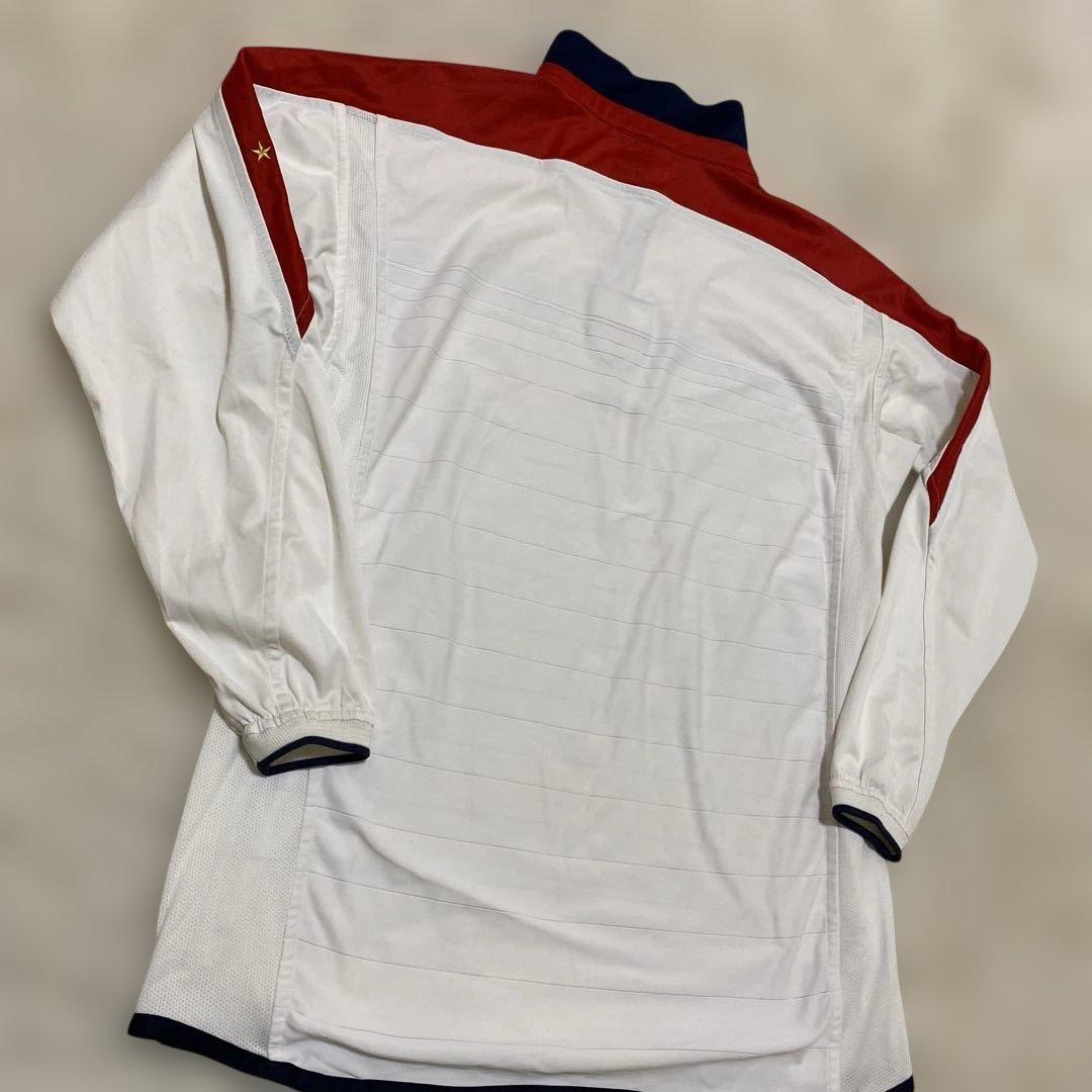 アンブロ イングランド 長袖 ゲーム シャツ レプリカ ユニフォーム