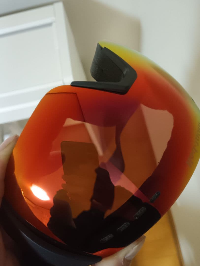 mont-bell モンベル　L.W. アルパイン　ゴーグル HD　RD レッド