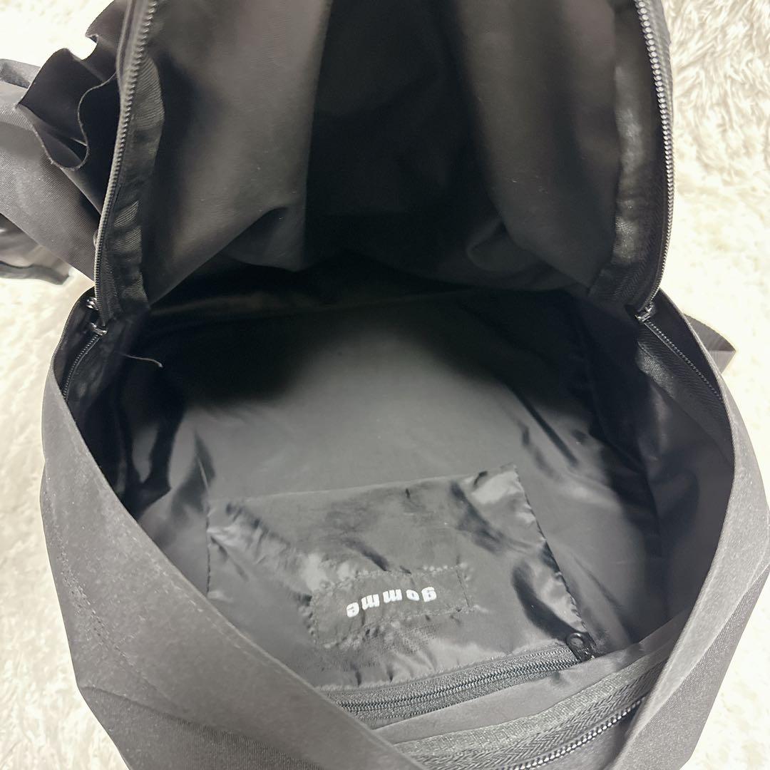 【極美品】gomme デコレーション　フリル　リュック　黒