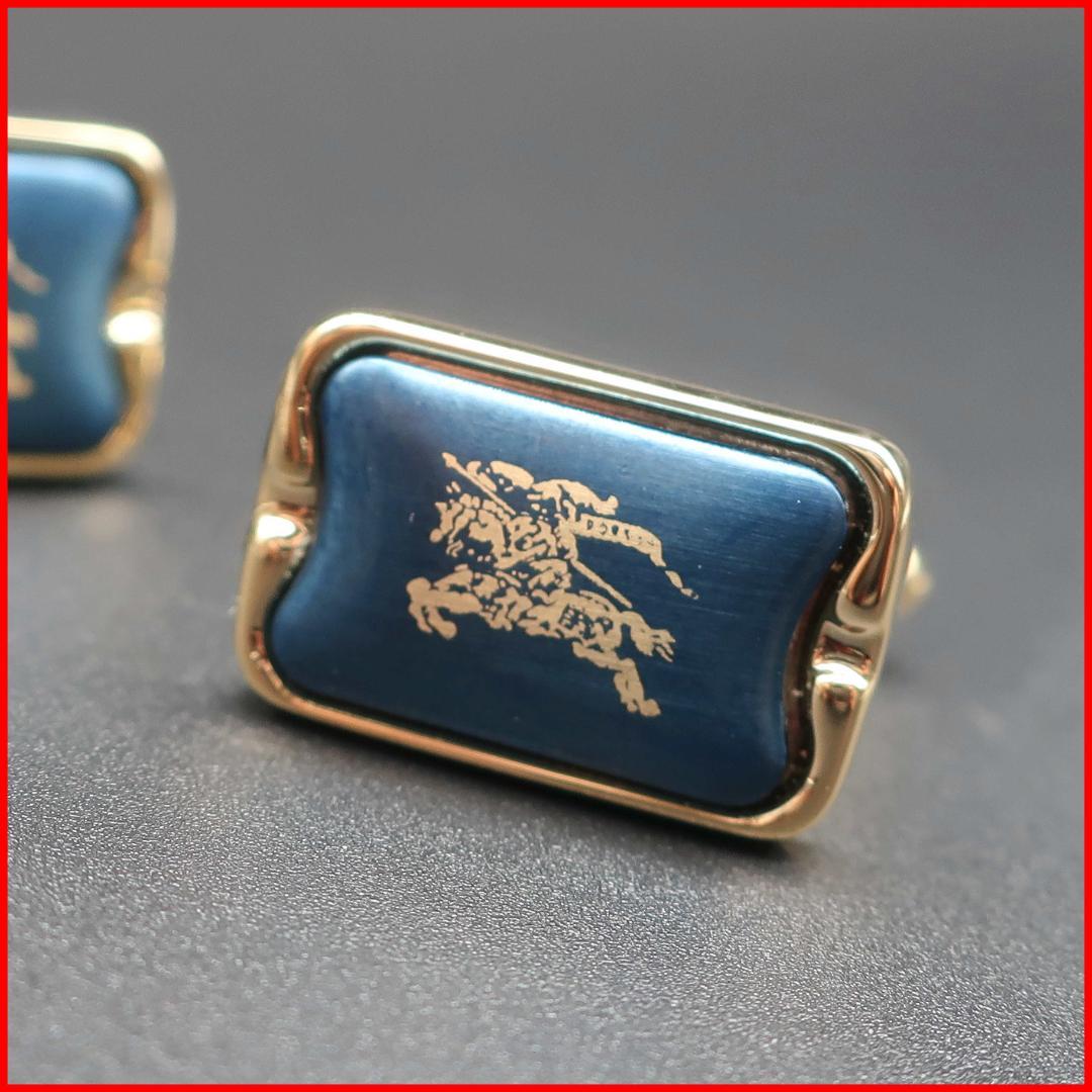 正規品 バーバリー Burberry カフリンクス カフス 騎士 ホース 美品