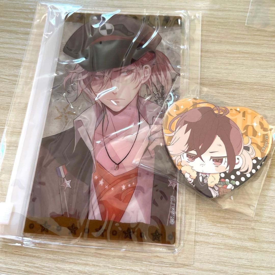 DIABOLIK LOVERS ディアラバ 無神ユーマ 缶バッジ クリアポーチ - メルカリ