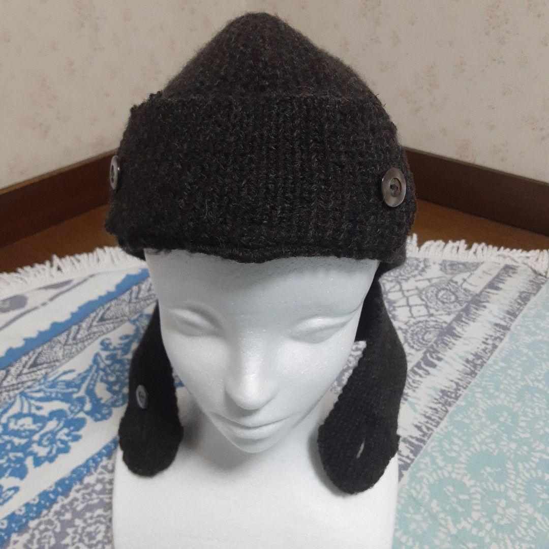 H.W.dog &co. ドッグアンドコー　　2WAY　ビーニー　帽子　ウール