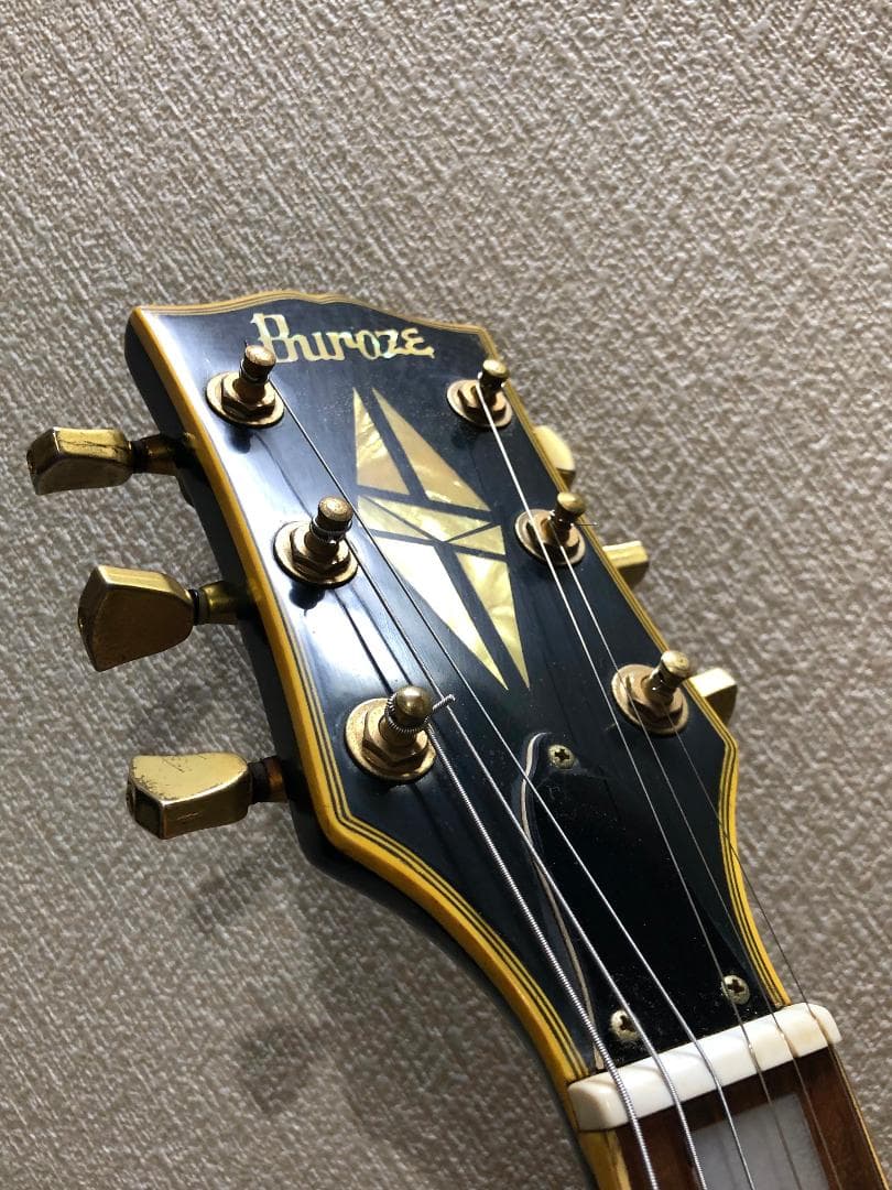1970年代国産メーカーBUROZE レスポールカスタムタイプ