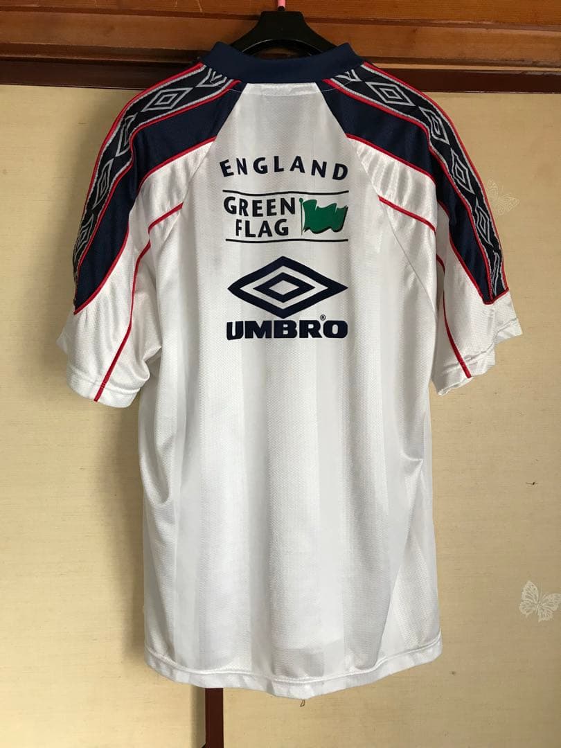 ヴィンテージ イングランド トレーニング シャツ 1998 アンブロ