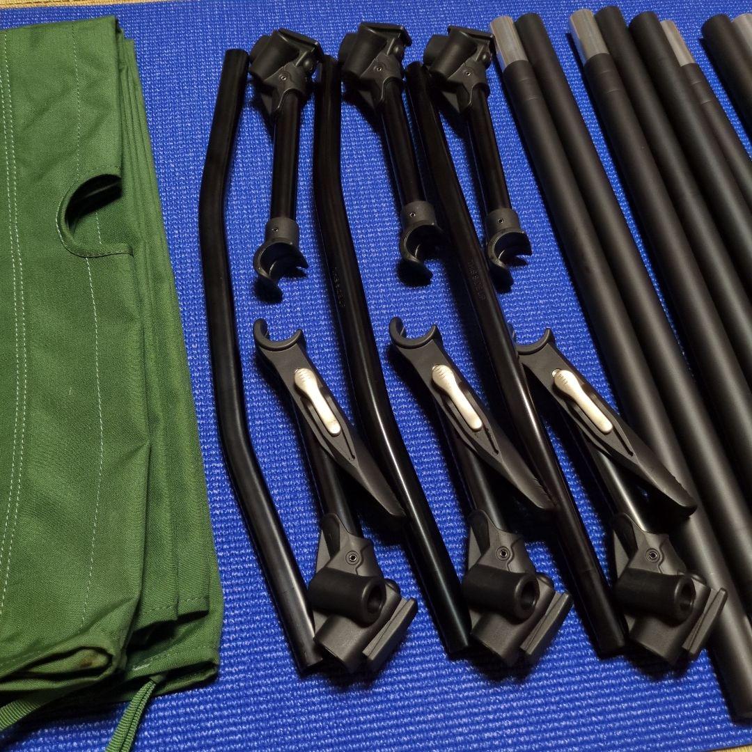 Helinox　コットワンコンバーチブル　グリーン　ヘリノックス　キャンプベッド