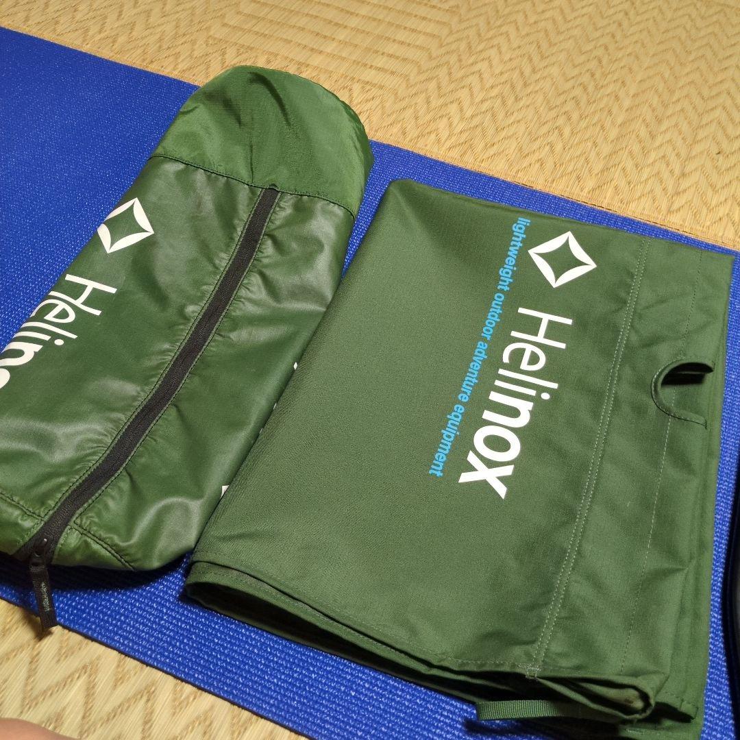 Helinox　コットワンコンバーチブル　グリーン　ヘリノックス　キャンプベッド