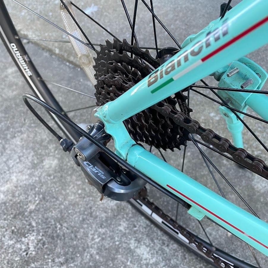 ●ビアンキ ベルガモ● 軽量アルミフレーム ロードバイク 53サイズ 新品サドル